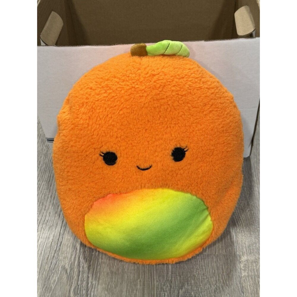 Squishmallows Official Kellytoy Plush 13" Louie The Mango Fuzzmallow G19